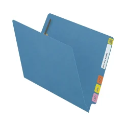 Medical Arts Press Reinforced End Tab File Folder, Straight Cut, Letter-Size, Blue, 50/Box (S-01601-BLU) Outlet