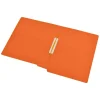 Medical Arts Press Reinforced End Tab File Folder, Straight Cut, Letter-Size, Orange, 50/Box (S-09168-ORG) New