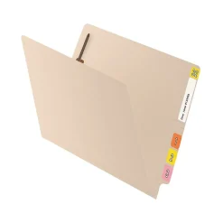 Medical Arts Press Reinforced End Tab File Folder, Straight Cut, Letter-Size, Manila, 50/Box (S-01323) Hot