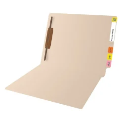 Medical Arts Press Reinforced End Tab File Folder, Straight Cut, Letter-Size, Manila, 50/Box (S-01323) Hot