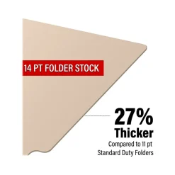 Medical Arts Press Reinforced End Tab File Folder, Straight Cut, Letter-Size, Manila, 50/Box (S-01323) Hot