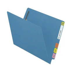Medical Arts Press Reinforced End Tab File Folder, Straight Cut, Letter-Size, Blue, 50/Box (S-01602-BLU) Sale