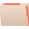 Medical Arts Press Reinforced Top Tab File Folder, Full-Cut, Letter Size, Manila/Orange, 50/Box (S-09468-ORG) New