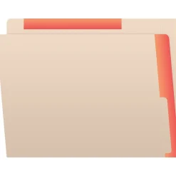 Medical Arts Press Reinforced Top Tab File Folder, Full-Cut, Letter Size, Manila/Orange, 50/Box (S-09468-ORG) New