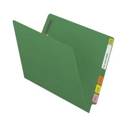 Medical Arts Press Reinforced End Tab File Folder, Straight Cut, Letter-Size, Green, 50/Box (S-01602-GRN) Sale