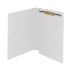 Medical Arts Press Reinforced End Tab File Folder, Straight Cut, Letter-Size, White, 50/Box (S-01501-WHT) Clearance