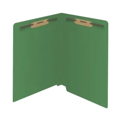 Medical Arts Press Reinforced End Tab File Folder, Straight Cut, Letter-Size, Green, 50/Box (S-01502-GRN) Clearance