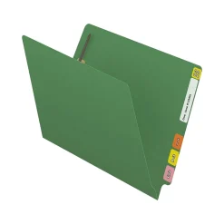 Medical Arts Press Reinforced End Tab File Folder, Straight Cut, Letter-Size, Green, 50/Box (S-01502-GRN) Clearance