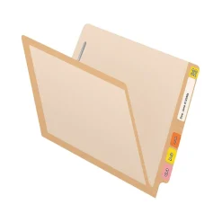 Medical Arts Press Reinforced End Tab File Folder, Straight-Cut, Letter Size, Manila/Tan, 50/Box (S-09473-TAN) Sale