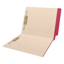Medical Arts Press Reinforced End Tab File Folder, Straight-Cut, Letter Size, Manila/Red, 50/Box (S-09473-RED) Discount