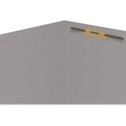 Medical Arts Press Reinforced End Tab File Folder, Straight Cut, Letter-Size, Gray, 50/Box (S-01501-GRY)