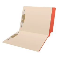 Medical Arts Press Reinforced End Tab File Folder, Straight-Cut, Letter Size, Manila/Orange, 50/Box (S-09473-ORG) Online