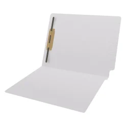 Medical Arts Press Reinforced End Tab File Folder, Straight Cut, Letter-Size, White, 50/Box (S-01601-WHT) Online