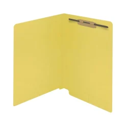 Medical Arts Press Reinforced End Tab File Folder, Straight Cut, Letter-Size, Yellow, 50/Box (S-01601-YLW) Discount