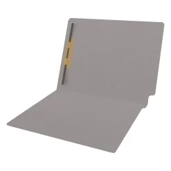 Medical Arts Press Reinforced End Tab File Folder, Straight Cut, Letter-Size, Gray, 50/Box (S-01601-GRY) Clearance