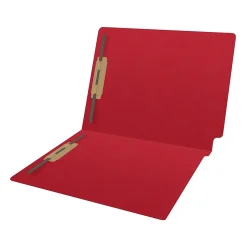 Medical Arts Press Reinforced End Tab File Folder, Straight Cut, Letter-Size, Red, 250/Carton (S-01602-RED-B) Best