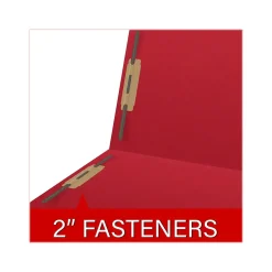 Medical Arts Press Reinforced End Tab File Folder, Straight Cut, Letter-Size, Red, 250/Carton (S-01602-RED-B) Best