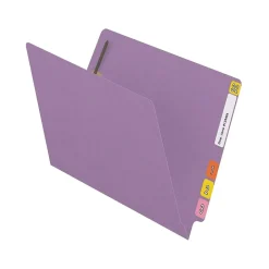 Medical Arts Press Reinforced End Tab File Folder, Straight Cut, Letter-Size, Lavender, 50/Box (S-01602-LAV) Best