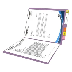 Medical Arts Press Reinforced End Tab File Folder, Straight Cut, Letter-Size, Lavender, 50/Box (S-01602-LAV) Best