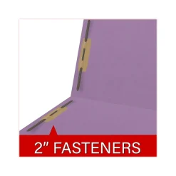 Medical Arts Press Reinforced End Tab File Folder, Straight Cut, Letter-Size, Lavender, 50/Box (S-01602-LAV) Best