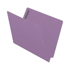 Medical Arts Press Reinforced End Tab File Folder, Straight Cut, Letter-Size, Lavender, 50/Box (S-01502-LAV) Online