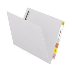 Medical Arts Press Reinforced End Tab File Folder, Straight Cut, Letter-Size, White, 50/Box (S-01502-WHT) Online