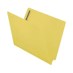 Medical Arts Press Reinforced End Tab File Folder, Straight Cut, Letter-Size, Yellow, 50/Box (S-01502-YLW) Best
