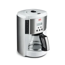 Coffee Makers<Melitta Aroma Enhance 10-Cups Automatic Drip Coffee Maker, White/Stainless Steel (MCM003PULWH0)