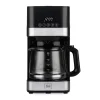 Coffee Makers<Melitta Aroma Tocco 10-Cup Automatic Drip Coffee Maker, Black/Stainless Steel (MCM009PULBK0)