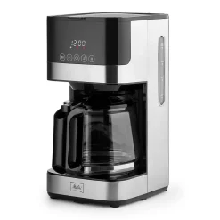 Coffee Makers<Melitta Aroma Tocco 10-Cup Automatic Drip Coffee Maker, Black/Stainless Steel (MCM009PULBK0)