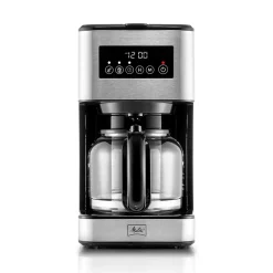 Coffee Makers<Melitta Aroma Tocco Plus 12-Cups Automatic Drip Coffee Maker, Black/Stainless Steel (MCM011PULBK0)