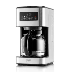 Coffee Makers<Melitta Aroma Tocco Plus 12-Cups Automatic Drip Coffee Maker, Black/Stainless Steel (MCM011PULBK0)