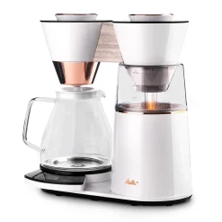 Coffee Makers<Melitta Vision Luxe 12-Cups Automatic Drip Coffee Maker, Copper/White (MCM002WULGW1)