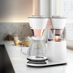Coffee Makers<Melitta Vision Luxe 12-Cups Automatic Drip Coffee Maker, Copper/White (MCM002WULGW1)
