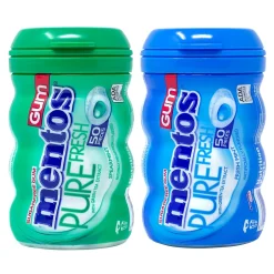 Gum & Mints<Mentos Mint Gum, 400 Pieces/Pack, 8/Box (600-00727)