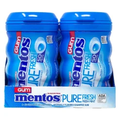 Gum & Mints<Mentos Mint Gum, 400 Pieces/Pack, 8/Box (600-00727)