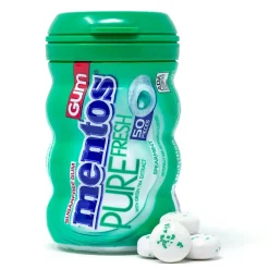 Gum & Mints<Mentos Mint Gum, 400 Pieces/Pack, 8/Box (600-00727)