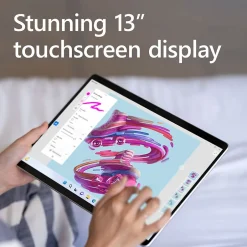 Microsoft Surface Pro 9 13" Tablet, SQ3 Processor, 16GB Memory, WiFi + 5G LTE, 512GB SSD, Windows 11 Home, Platinum (RYI-00001)