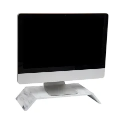 Mind Reader Contemporary Monitor Stand and Laptop Riser, White (MARMON-WHT)* Monitor Mounts & Stands