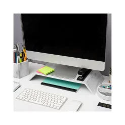 Mind Reader Contemporary Monitor Stand and Laptop Riser, White (MARMON-WHT)* Monitor Mounts & Stands