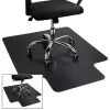 Hard Floor Chair Mat with Lip, 36" x 48'',Set of 2, Black (2OFFCMAT-BLK) Chair Mats