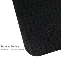 Hard Floor Chair Mat with Lip, 36