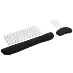 Mind Reader Memory Foam Gaming Ergonomic Keyboard and Mouse Wrist Rest Set, Black (WRESTGEL-BLK)* Ergonomic Wrist Rests