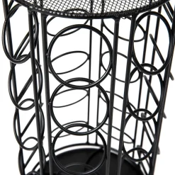 Coffee Organizers<Mind Reader Metal Single Serve Coffee Pod Carousel, 35 Pod Capacity, Black (METCAR35-BLK)