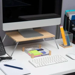 Mind Reader Monitor Stand and Laptop Riser, Brown (MODMONSTA-BRN)* Monitor Mounts & Stands