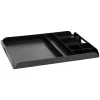 Coffee Organizers<Mind Reader Plastic 7-Compartment Countertop Coffee Organizer Tray, Black (KEUTRAY-BLK)