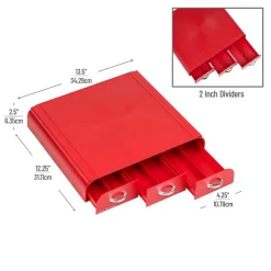 Coffee Organizers<Mind Reader Plastic Single Serve Coffee Pod Storage Drawer, 36 Pod Capacity, (TRAY6-) Red