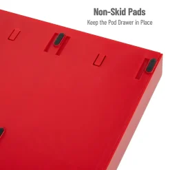 Coffee Organizers<Mind Reader Plastic Single Serve Coffee Pod Storage Drawer, 36 Pod Capacity, (TRAY6-) Red