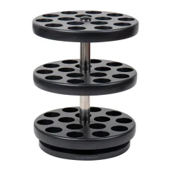 Coffee Organizers<Mind Reader Plastic 3-Tier Single Serve Pod Carousel, 45 Pod Capacity, Black (PODSUS45-BLK)