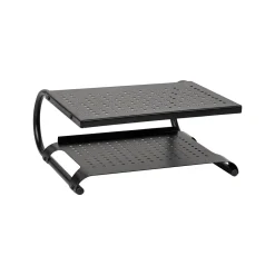 Mind Reader 2-Tier Adjustable Ventilated Monitor Stand, Black (MON2T-BLK)* Monitor Mounts & Stands